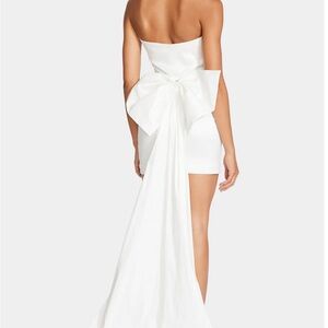 Betsey Johnson Claire Mini Dress Bow Tail